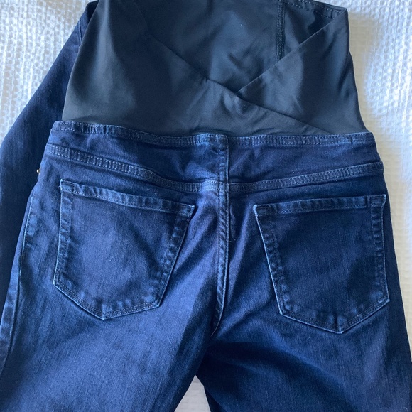 Crossover Panel Skinny Maternity Jeans - Isabel Maternity by Ingrid & Isabel™ - Picture 4 of 4